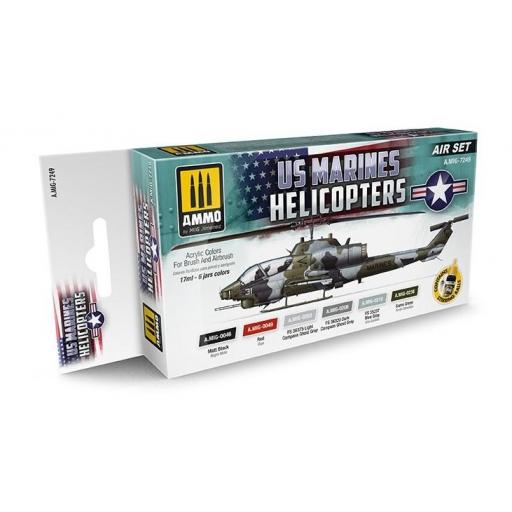 US Marines Helicopters - Paint Set