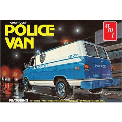  1/25 Chevrolet Police Van [0]