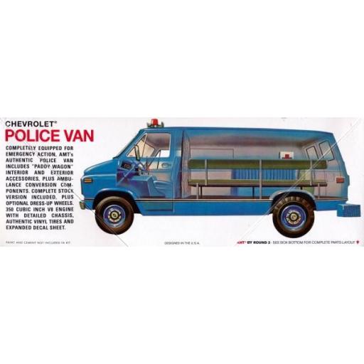  1/25 Chevrolet Police Van [1]