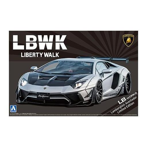 1/24 Lamborghini Aventador Liberty Walk - Edición Limitada