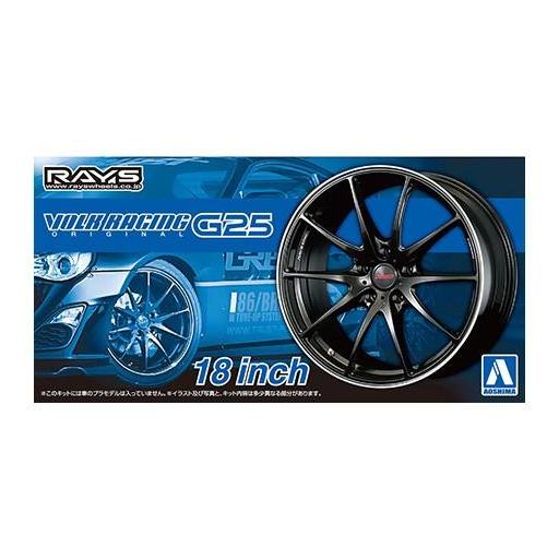 1/24 Llantas Advan Volk Racing G25 18"