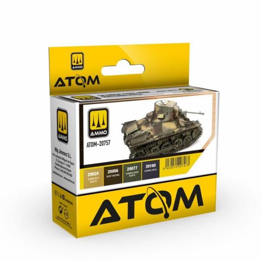 Set Colores Guerra Civil Española (Nacionales) - Serie ATOM [0]