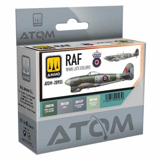 Set Colores RAF WWII Late - Serie ATOM [0]