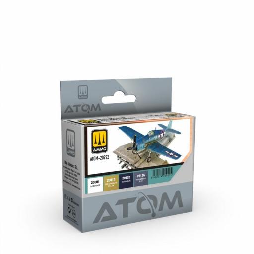 Set Colores Aviones de la Armada de EEUU en la 2GM - Serie ATOM [0]