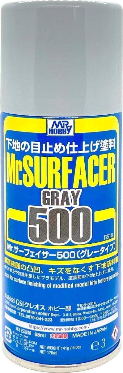 Mr. Surfacer 500 Gris - Spray 170 ml.