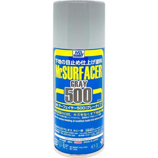 Mr. Surfacer 500 Gris - Spray 170 ml. [0]