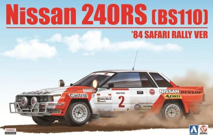1/24 Nissan 240RS Bs110 1984 Safari Rally