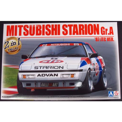 1/24 Mitsubishi Starion Gr.A 1987 JTC [1]