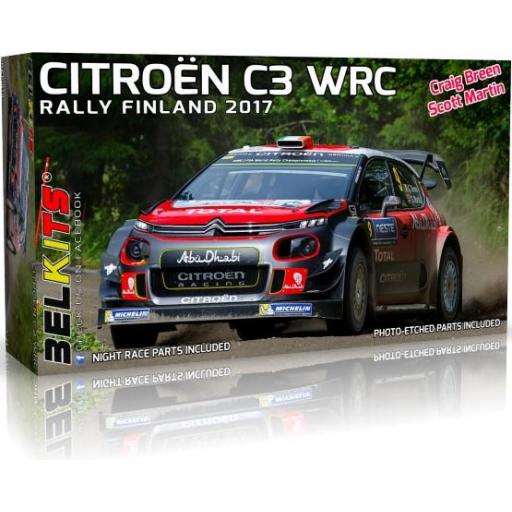 1/24 Citroen C3 WRC Rally Finland 2017