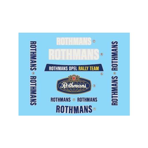 1/24 Calcas Rothmans para Opel Ascona [0]