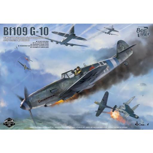 1/35 Bf 109 G-10 c/motor completo y armamento [0]