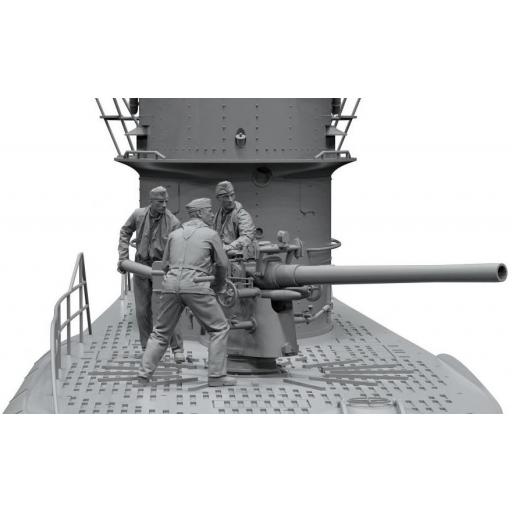 1/35 Marineros y Comandantes de Submarino Alemán en acción [1]