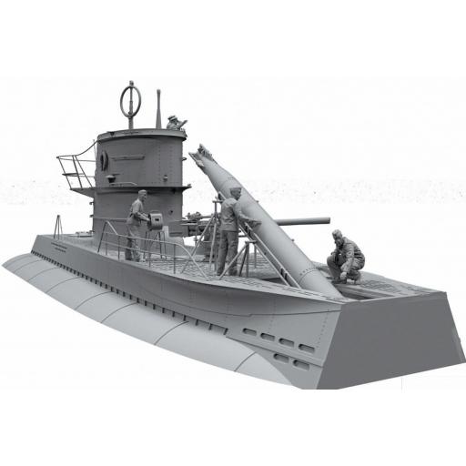 1/35 Marineros y Comandantes de Submarino Alemán Cargando Torpedos [3]