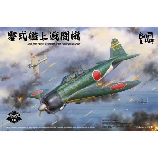 1/35 A6M2 Zero Fighter w/interior & weapons