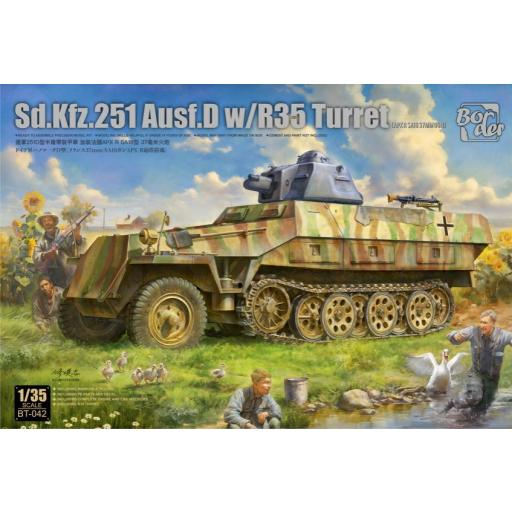 1/35 Sd.Kfz. 251 Ausf.D w/ R35 Turret