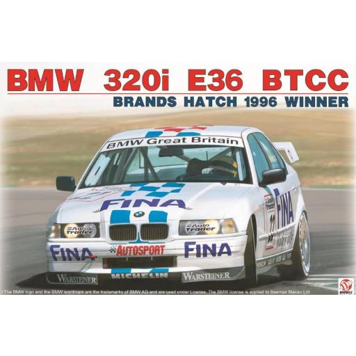 1/24 BMW 320i BTCC 1996 Brands Hatch Winner