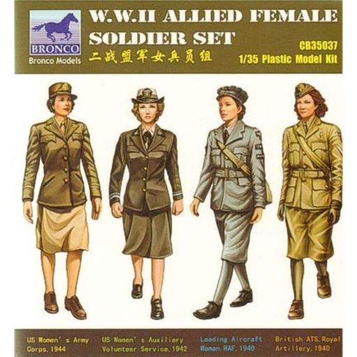1/35 Set Mujeres Soldados Aliadas 2ª G.M: [0]