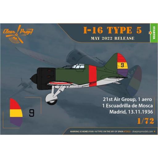 1/72 Polikarpov I-16 Type 5 In the sky of Spain [2]