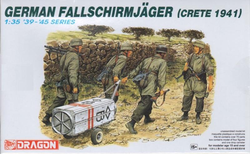 1/35 Paracaidistas Alemanes Creta 1941