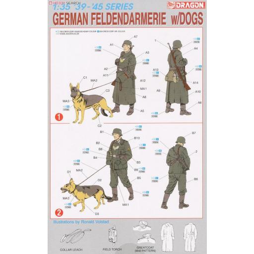1/35 German Feldgendarmerie w/dogs [1]