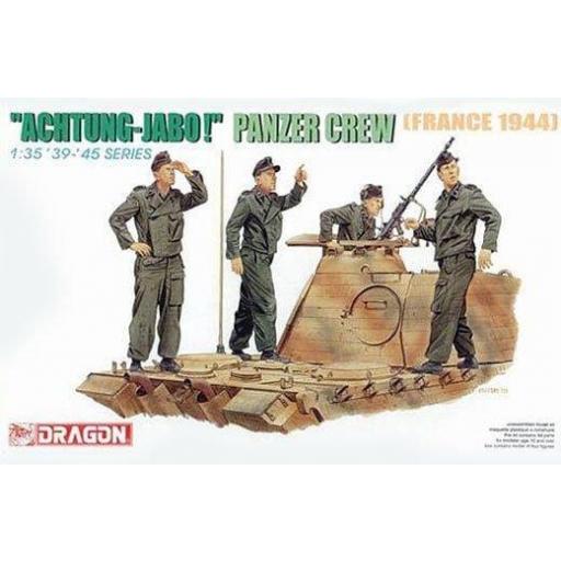 1/35"Achtung-Jabo!" Panzer Crew (France 1944)