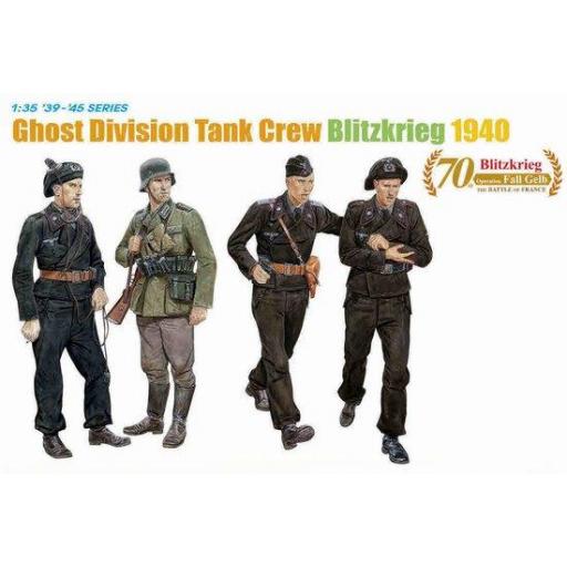 1/35 Ghost Division Tank Crew (Blitzkrieg 1940)