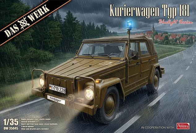 1/35 Kurierwagen Typ 181 - Blue Light Version