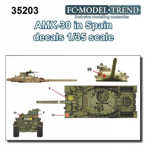 1/35 Calcas AMX-30 en España [0]