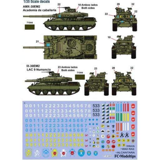 1/35 Calcas AMX-30 en España [3]