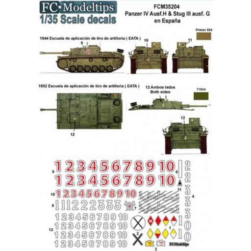 1/35 Calcas Panzer IV y Stug III en España [2]