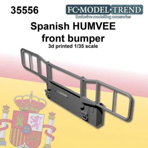 1/35 Paragolpes HUMMER marina española (Resina 3D)