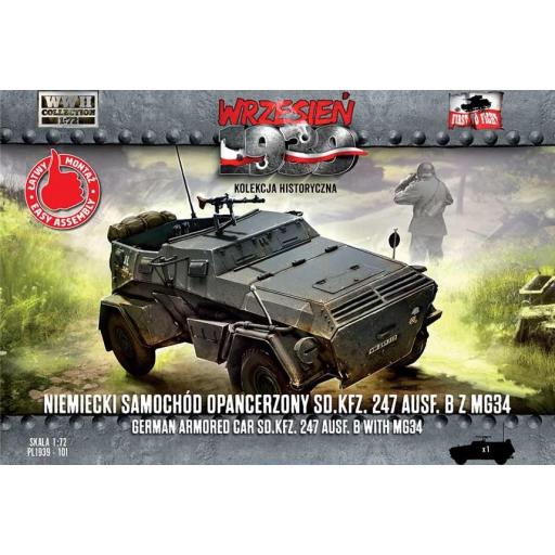1/72 Sd.Kfz 247 Ausf. B c/MG 34