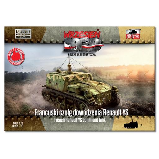 1/72 French Renault YS command tank