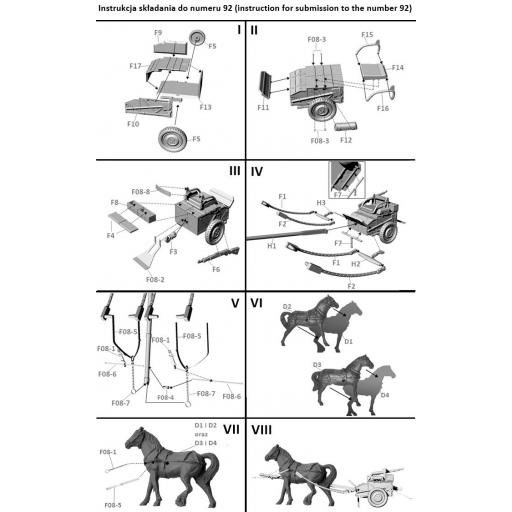 1/72 Carro de 2 caballos con Bofors wz. 36 de 37 mm [1]