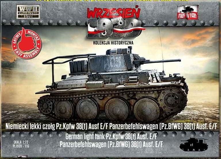 1/72 Panzer 38t Ausf. E/F