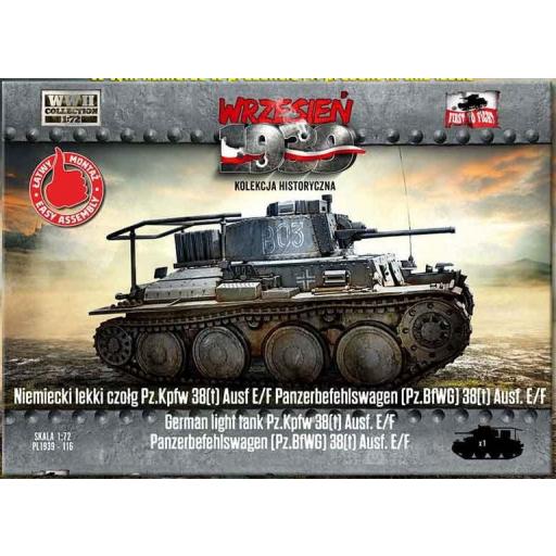1/72 Panzer 38t Ausf. E/F