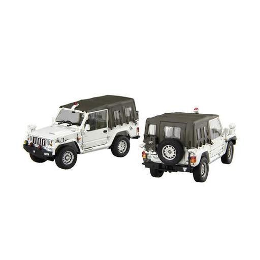 1/72 Jeep Mitsubishi  ML13 1/2t Policia Militar Japonesa (x2) [1]