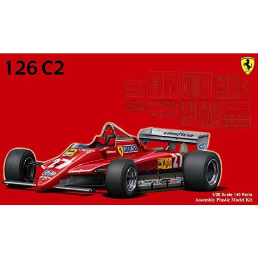  1/20 Ferrari 126 C2