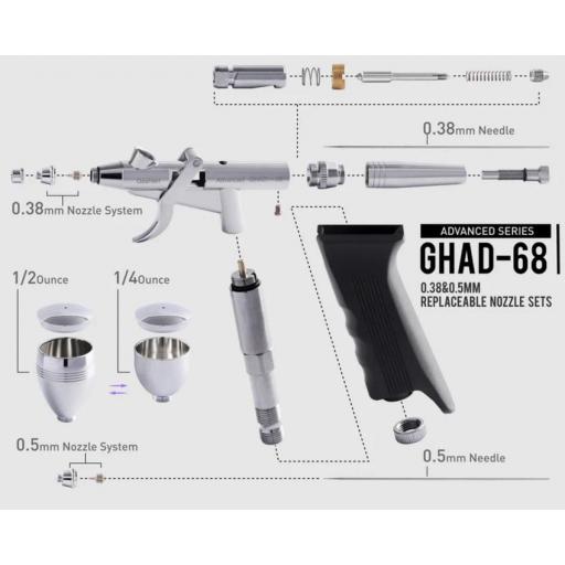 Aerografo GHAD-68 Advanced Series