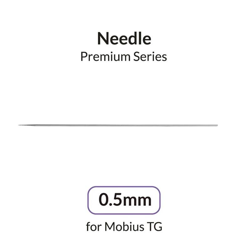 Aguja de aerógrafo de 0,5 mm para Mobius TG