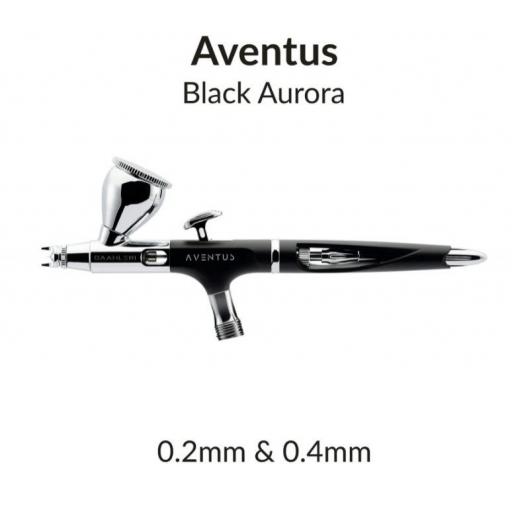 Aerografo Aventus Black Aurora 0.2 & 0.4mm [0]