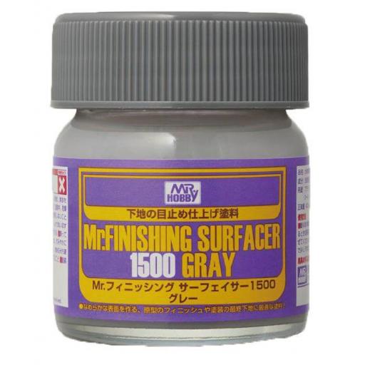 Mr. Finishing Surfacer 1500 40 ml. (Blanco - Gris - Negro) [1]