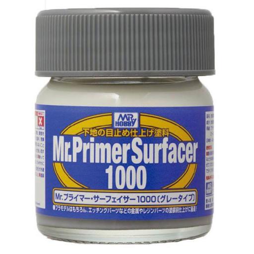 Mr. Primer Surfacer 1000 Grey 40 ml.