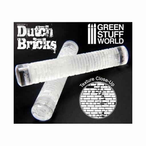 Rodillo Texturizado "Rolling Pin Small Dutch Bricks" [1]