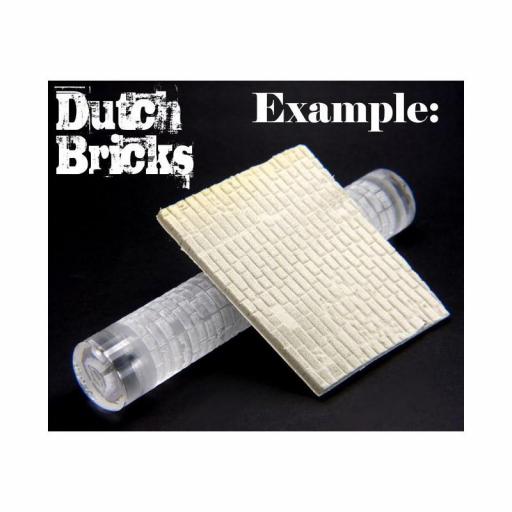 Rodillo Texturizado "Rolling Pin Small Dutch Bricks" [2]