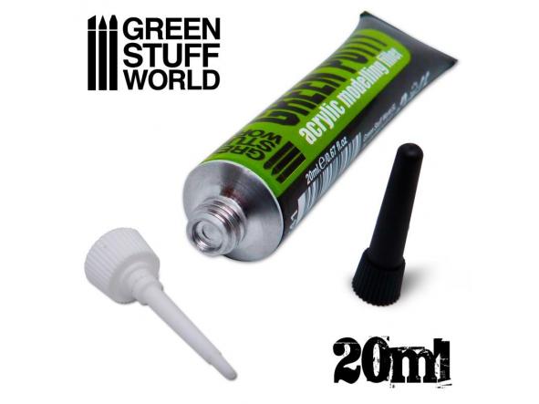 Acrylic Green Putty 20 ml. [1]
