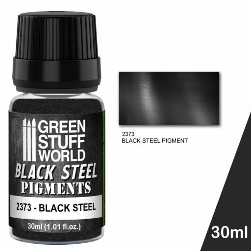 Pigmento Acero Negro 30ml
