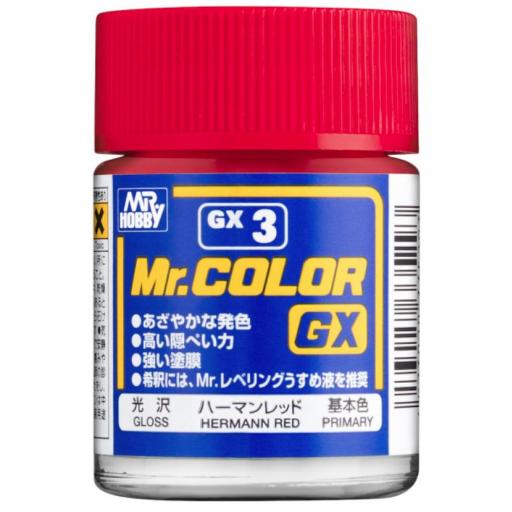Mr. Color GX 3 - Rojo Brillo 18 ml. [0]