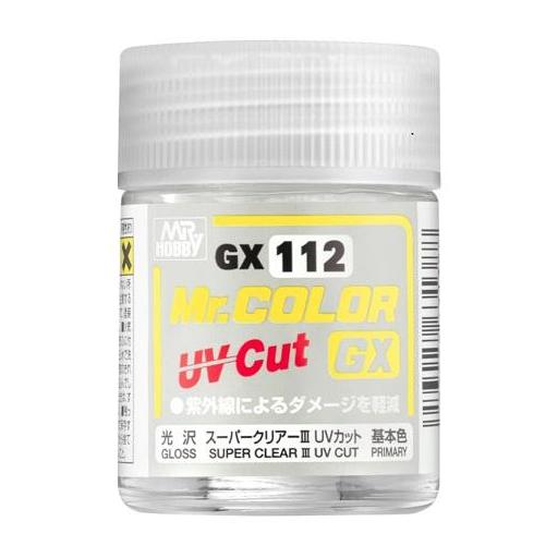 Mr. Color GX 112 - Super Clear III UV Cut - Gloss 18ml [0]