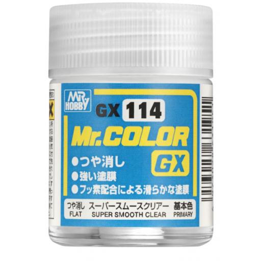 Mr. Color GX 114 - Super Smooth Flat Clear [0]